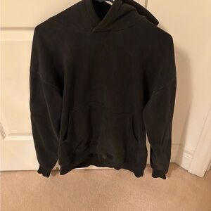Black Hoodie with Front Pocket